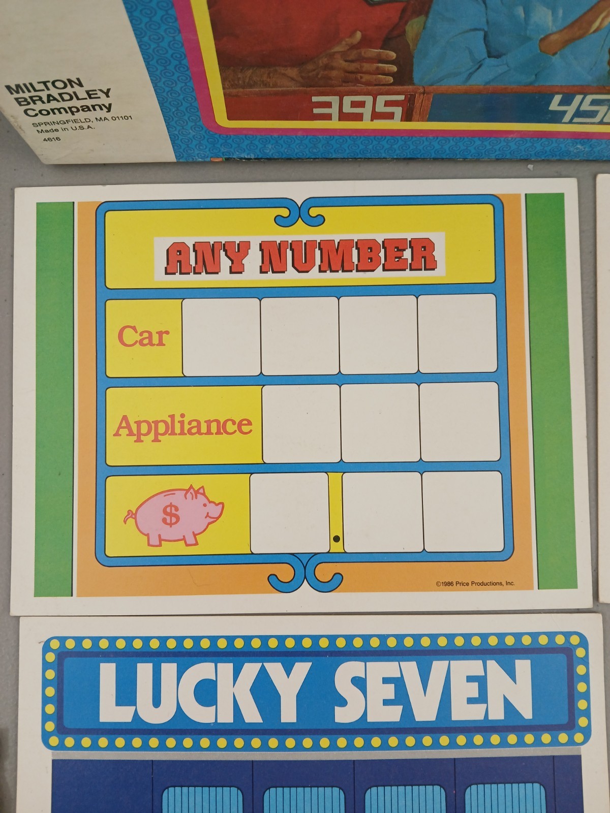 VTG 1986 The Price Is Right Game (12 Games) Milton Bradley 100% COMPLETE