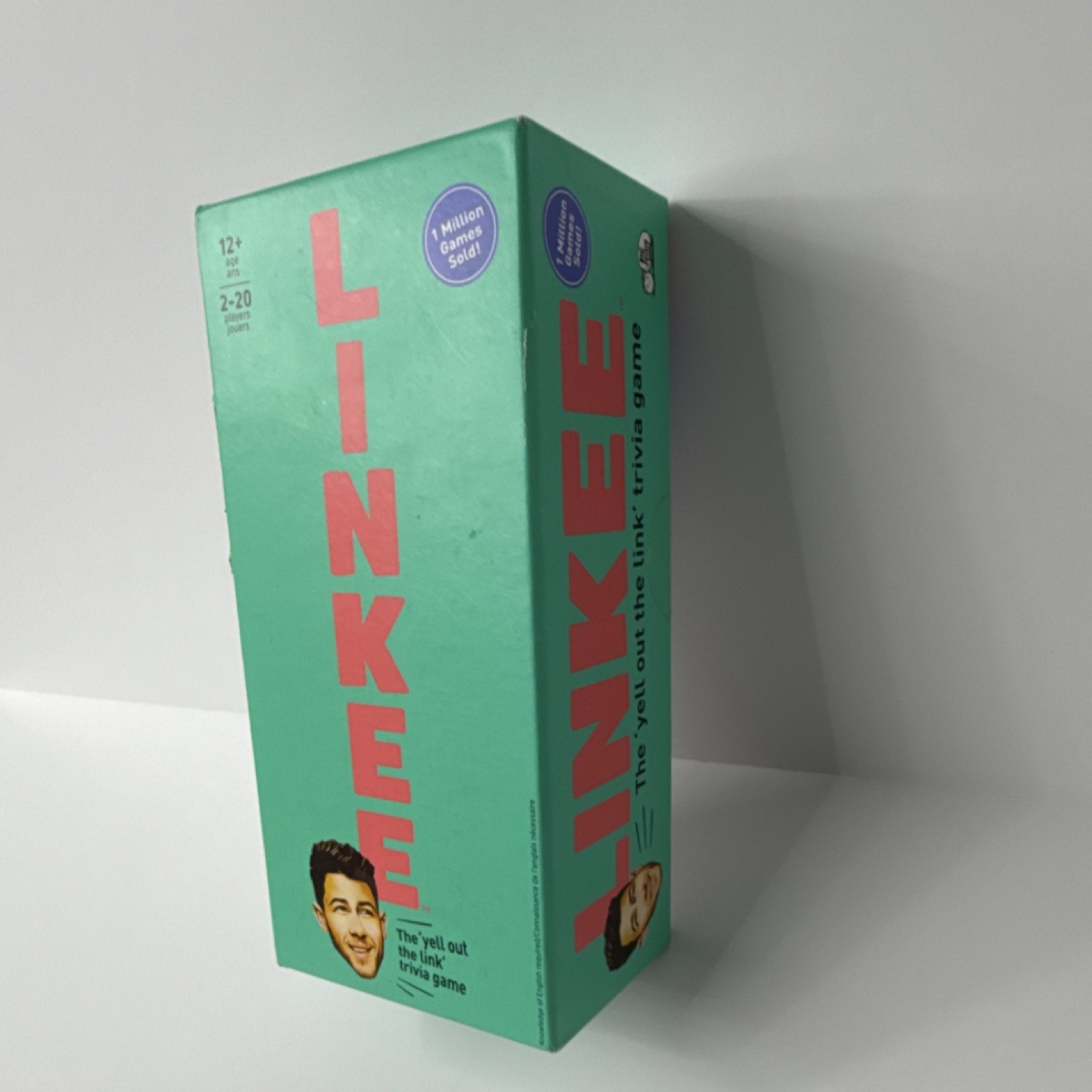 Big Potato Games Linkee Trivia Party Game Ages 12+ 2+ Players Complete