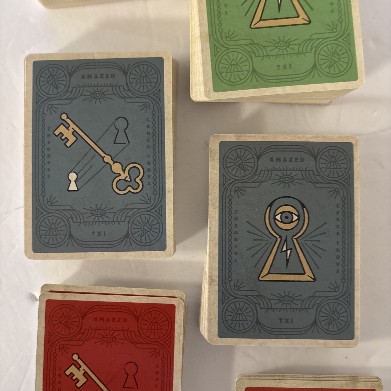AMAZED the Game COMPLETE Theory11 2018 Neil Patrick Harris Puzzles Riddles EUC
