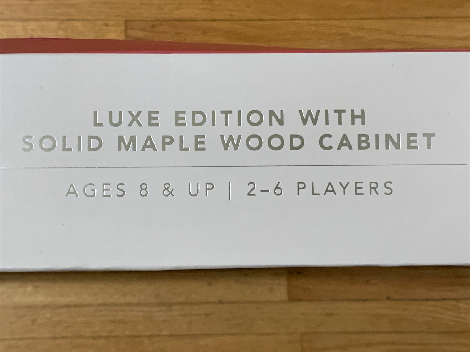 BNIB Winning Solutions Monopoly Luxe Edition with Solid Maple Wood Board Game