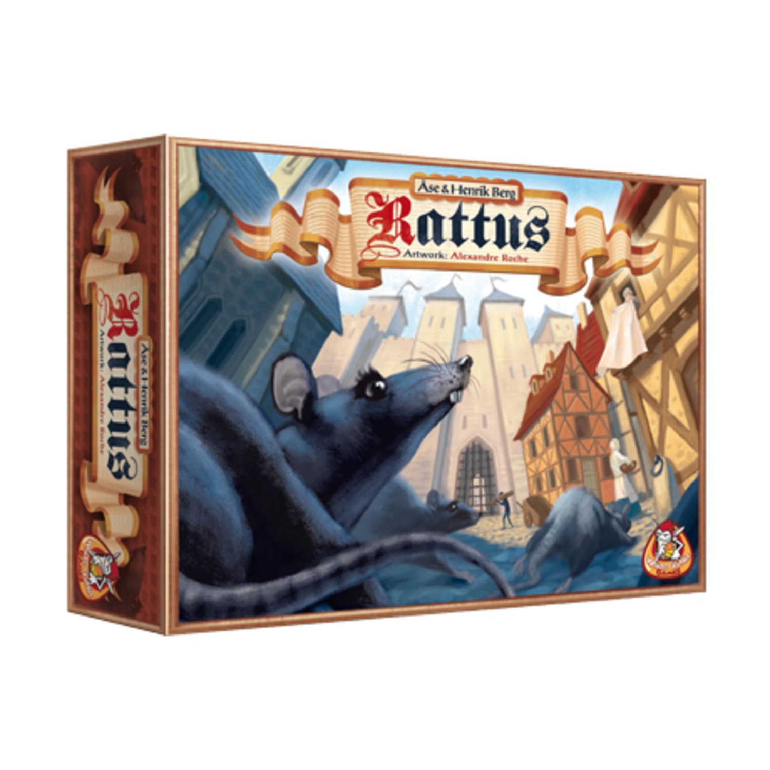 White Goblin Board Game Rattus Box NM