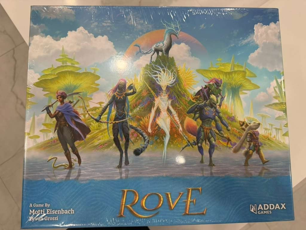Sealed Rove All-in Pledge, Xulc Expansion, Rovers Minis, Art Book, & Dice- Addax