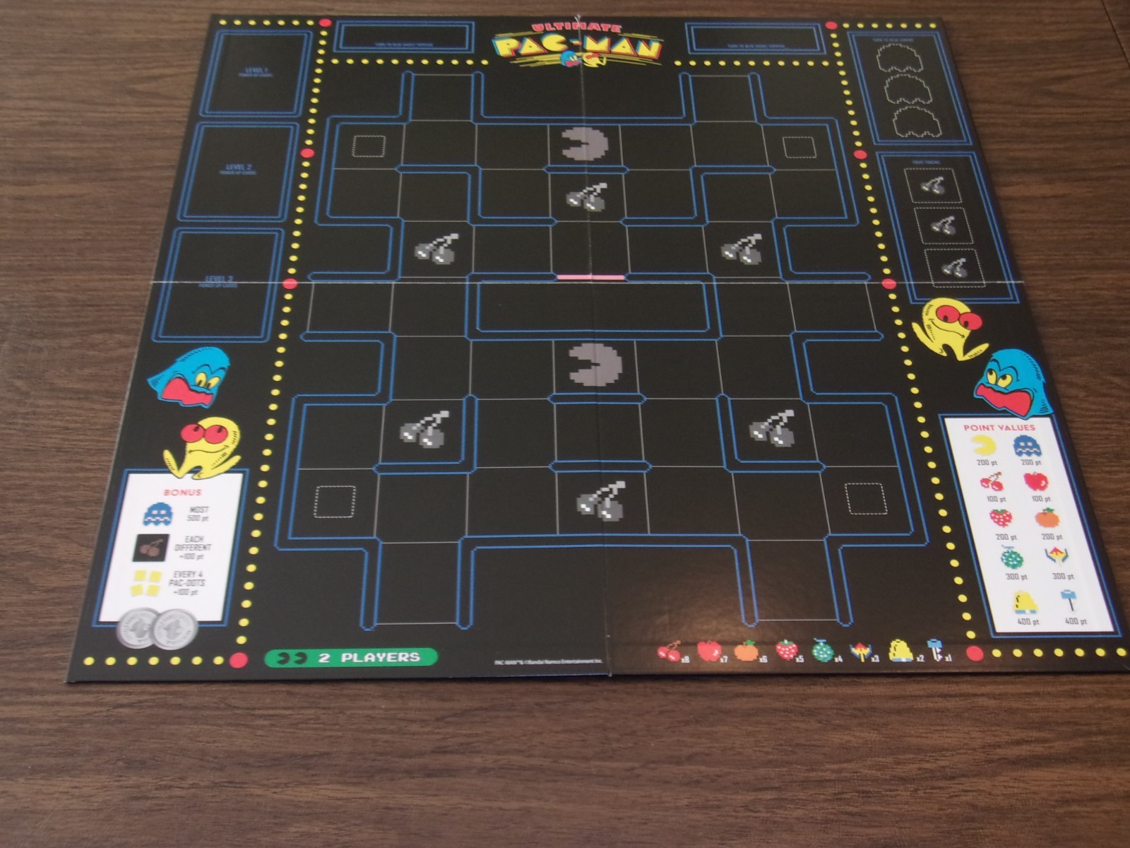 Ultimate PAC-MAN Board Game Retro Arcade Classic By Buffalo Games and Puzzles