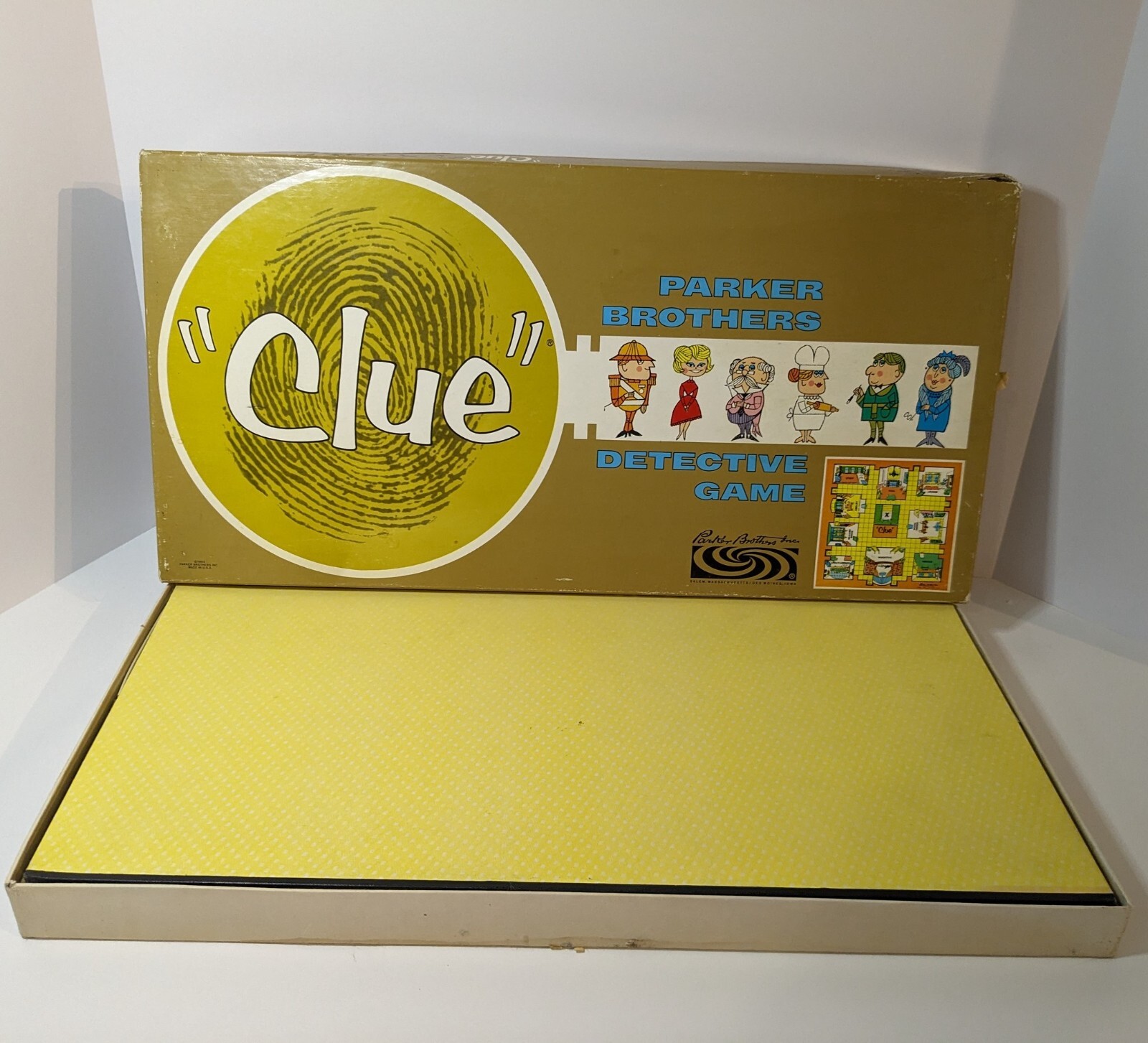 Vintage 1963 Clue Game by Parker Brothers, Complete with all Original Parts