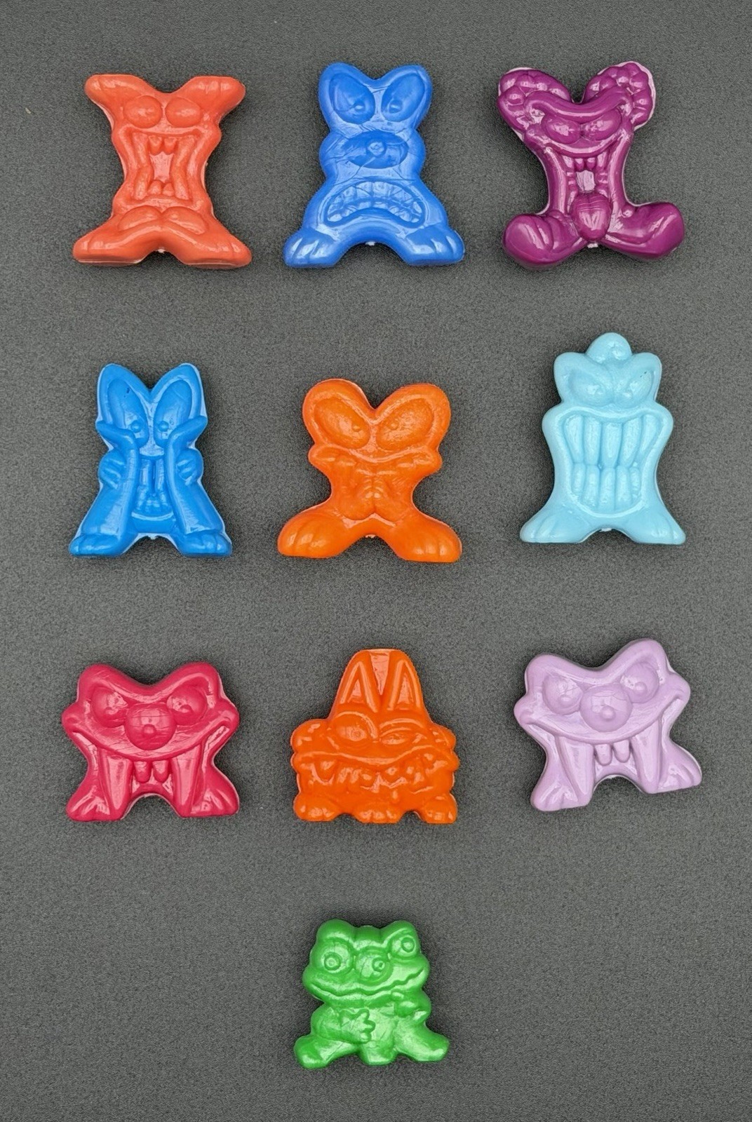 Lot of 10 Gogo’s Crazy Bones New Generation Series 2005 Figures