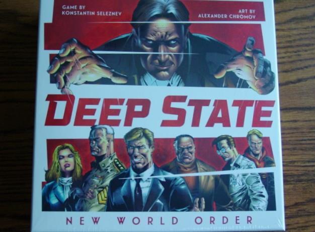 Crowd Games : Deep State: New World Order Board Game (SEALED) SW