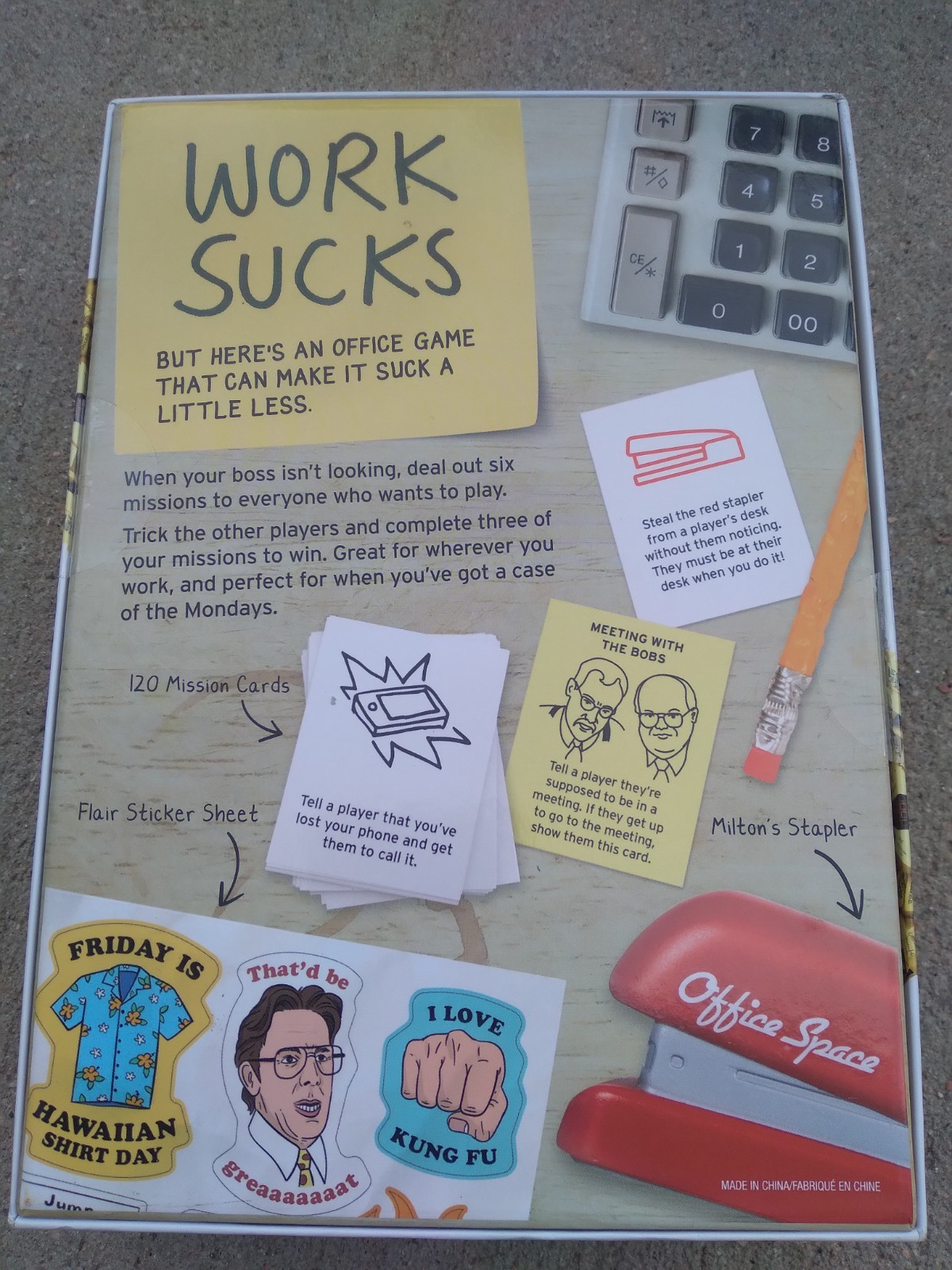The Office Space Game NEW Ages 16+ Players 2-10 Party Games