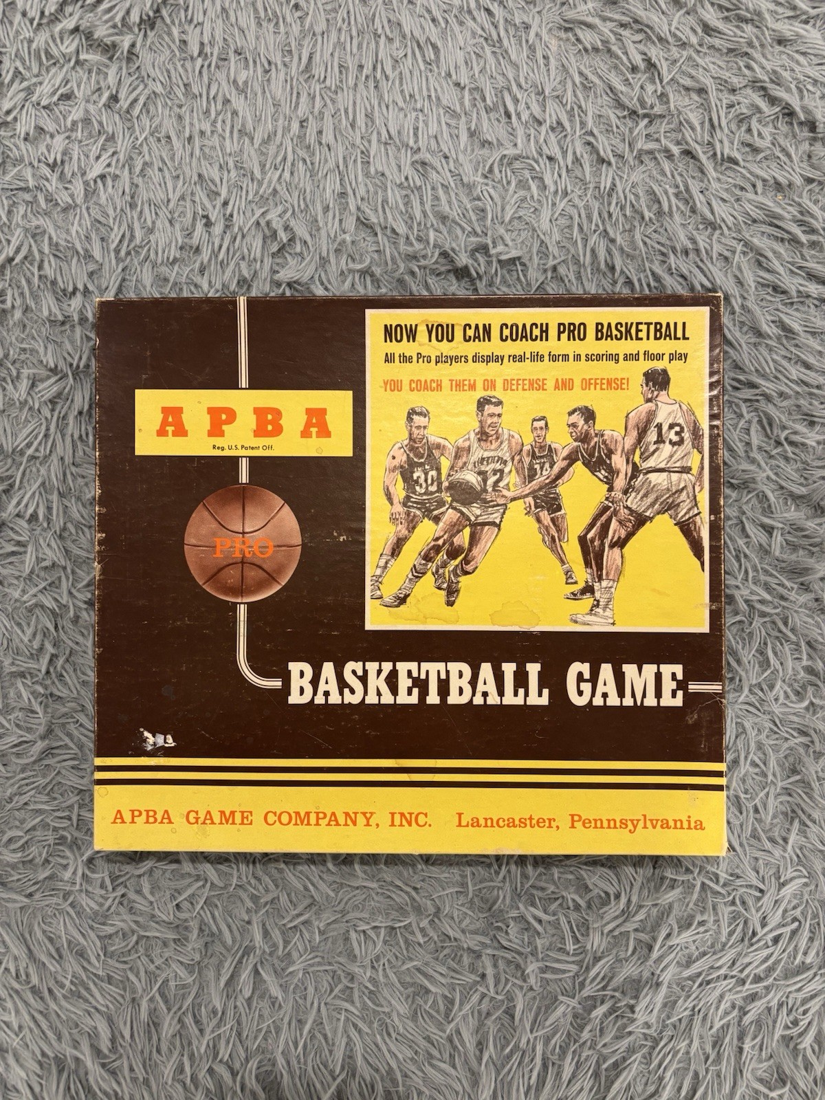 APBA Game Company NBA Pro Basketball : 1965-66 NBA SEASON Player Real Stats
