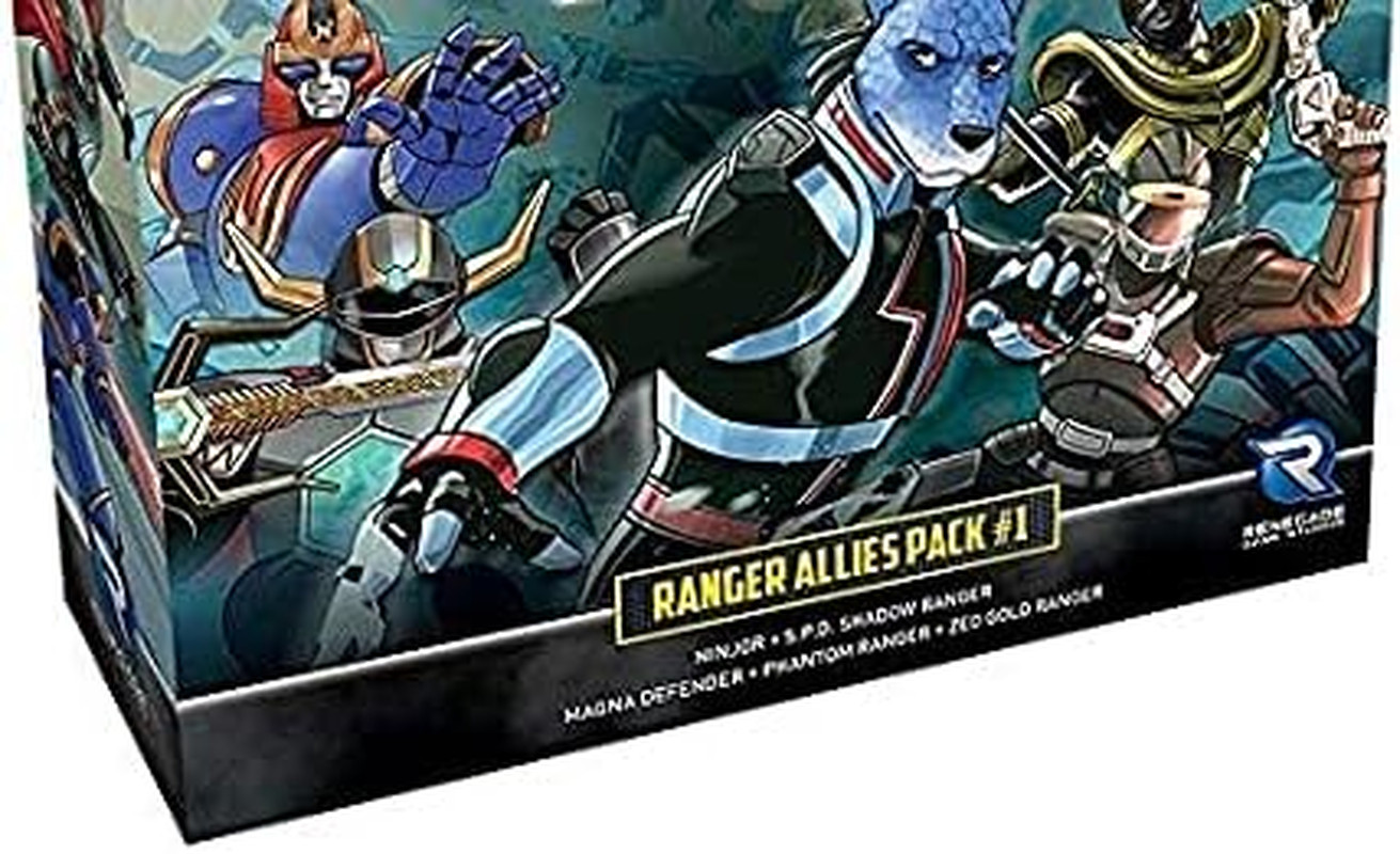 Power Rangers: Heroes of the Grid: Allies Pack #1, 2-5 Players, 45-60 Minutes ,