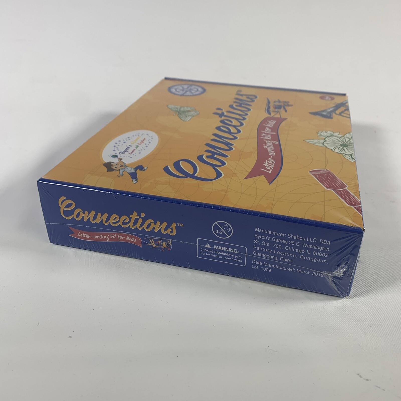 Byron’s Games Connections Letter Writing Kit For Kids Brand New SEALED
