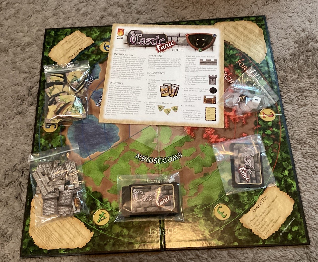 Castle Panic Board Game – 100% Complete – Very Good 2019