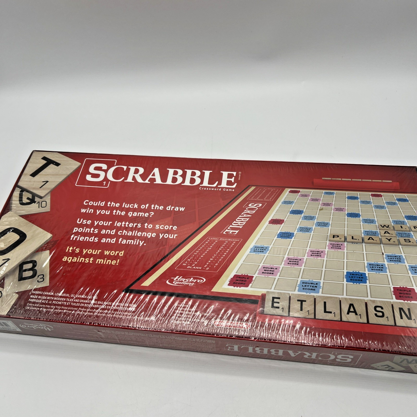 Hasbro Scrabble Crossword Game New Sealed 2013