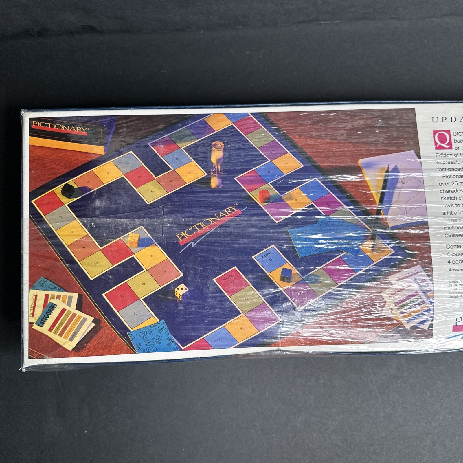 Pictionary Updated For The 90’s Classic Board Game from 1993 New Factory Sealed