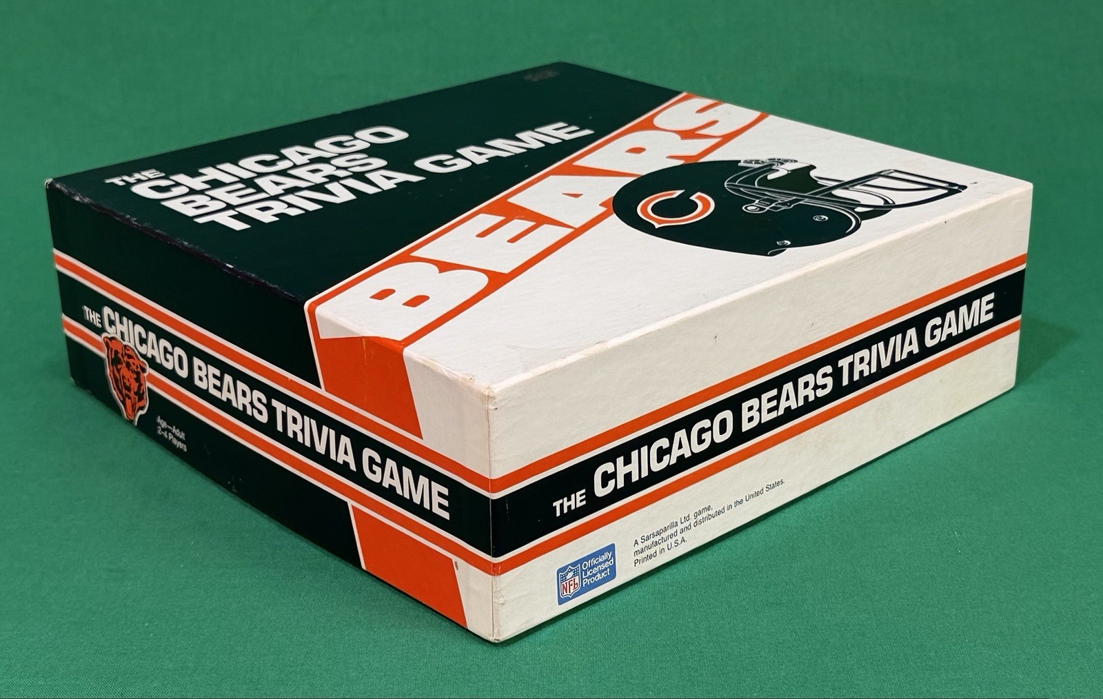 Chicago Bears Trivia Board Game 1985 Edition-Officially Licensed – New