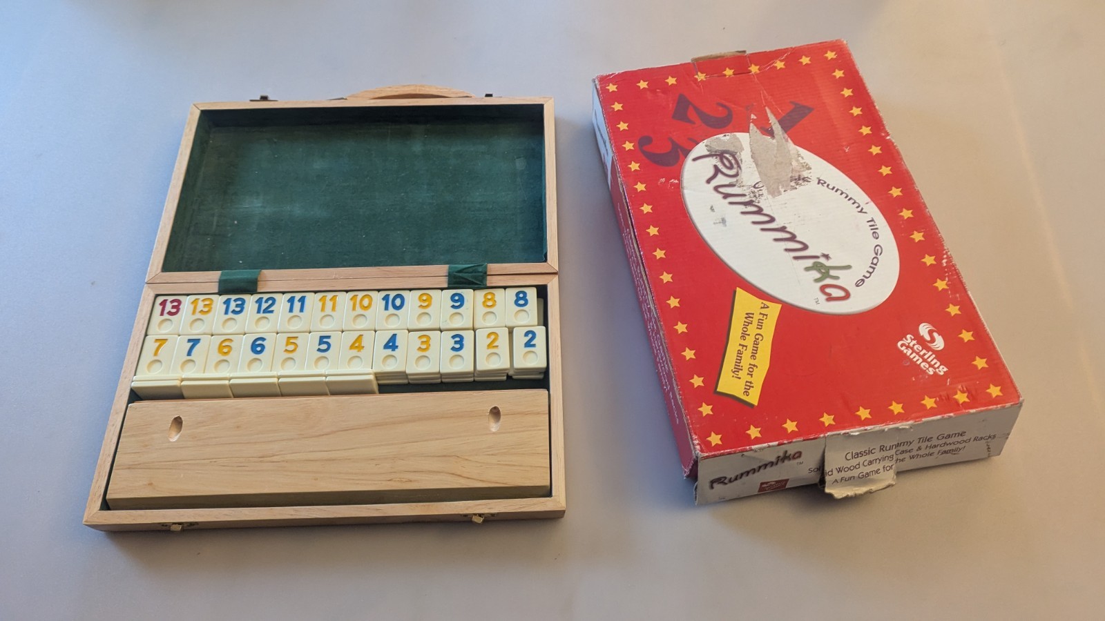 Sterling Games Classic Rummy Tile Game “Rummika”. Ages 7+