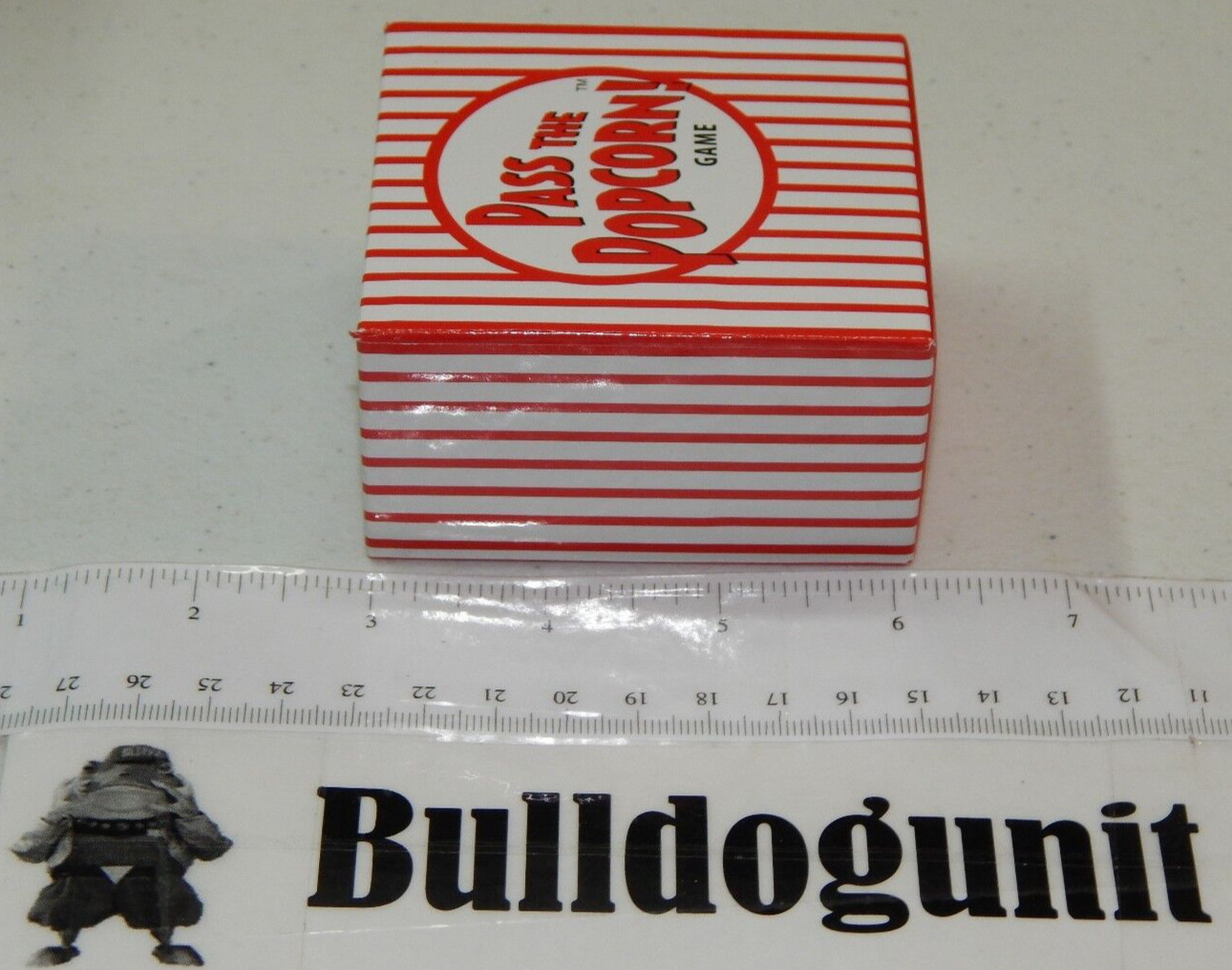 2009 Pass the Popcorn Board Game Replacement Empty Card Box Holder Only