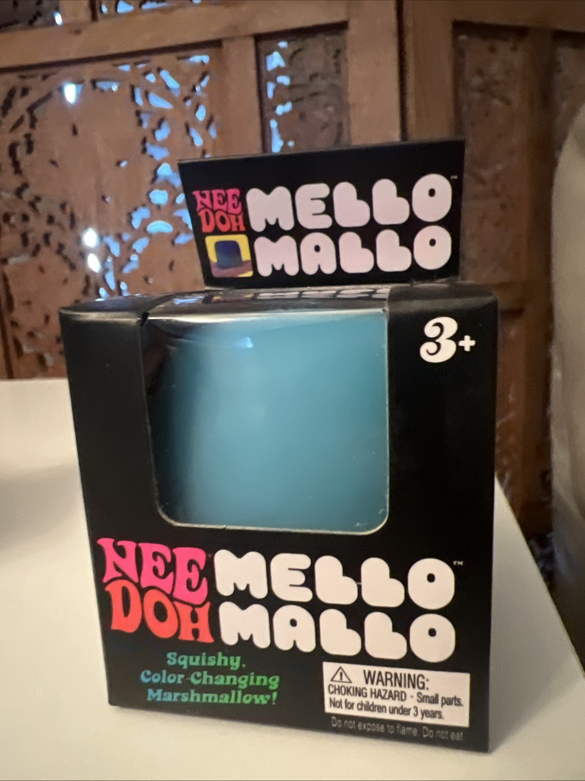 Nee Doh Mello Mallo TRIO x3 Color Changing Marshmallow Schylling Sealed Box NEW