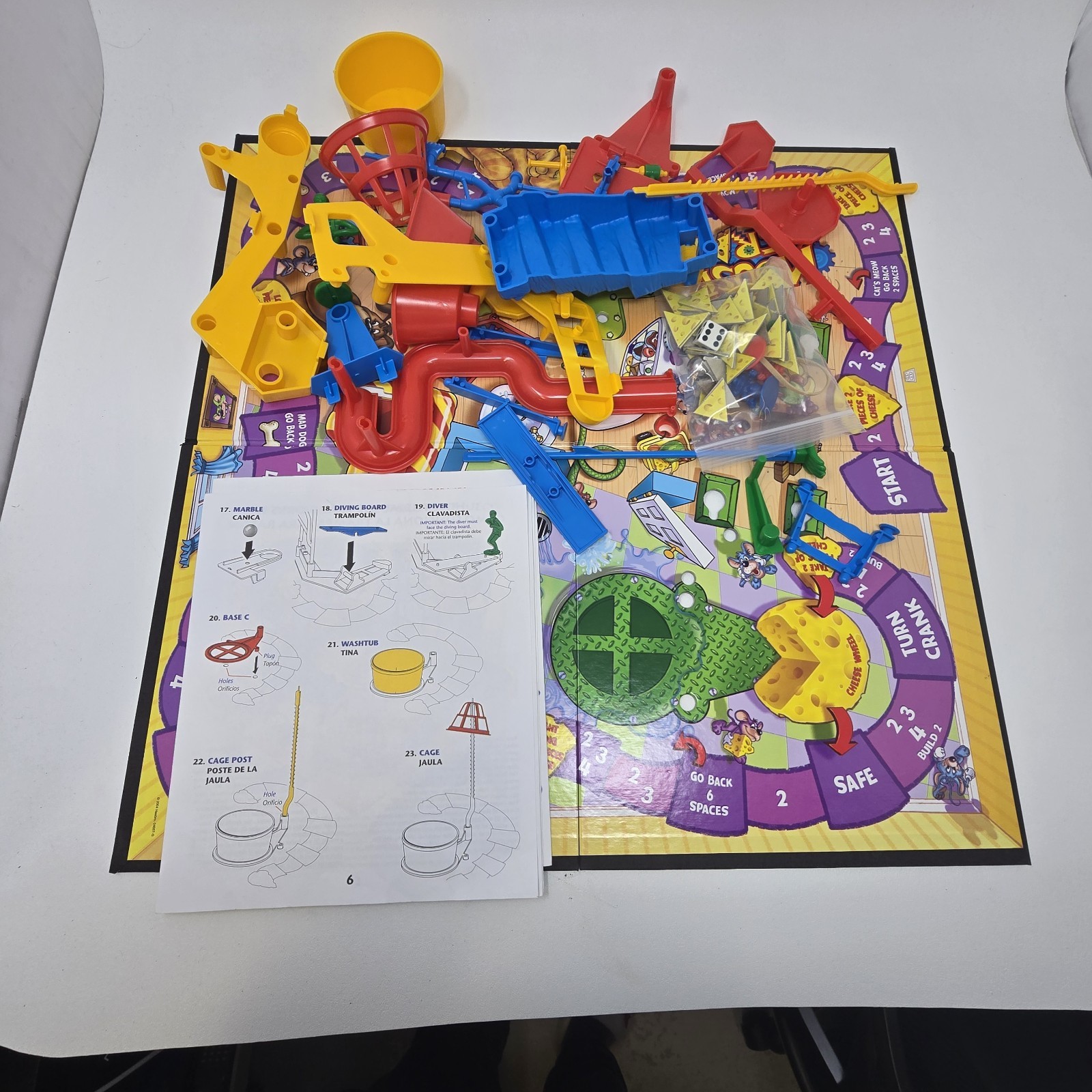 2005 Mouse Trap Game by Milton Bradley 100% Complete