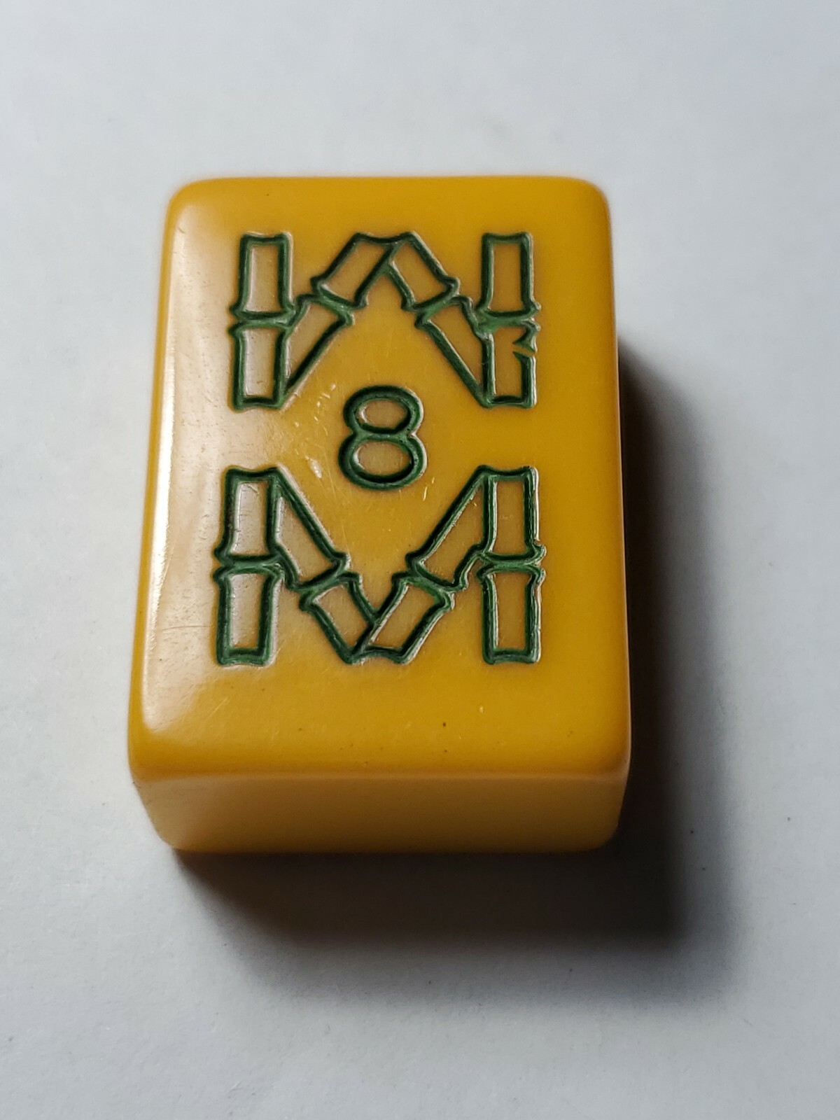 VINTAGE MAH JONG TILES CHINESE BAKELITE 1 1/4″ tall 7/8″ wide 1/2″ thick