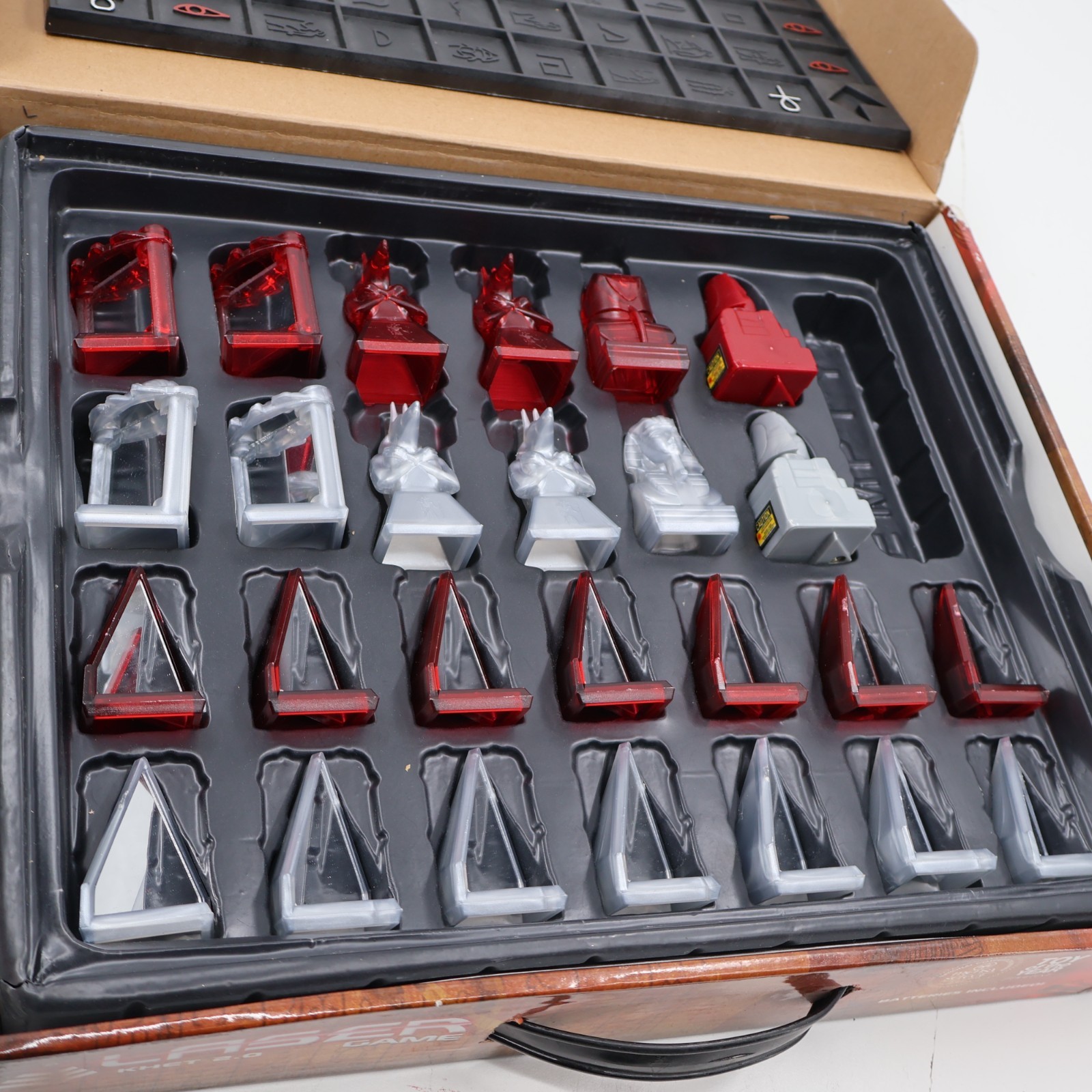 Laser Khet 2.0 Board Game Strategy Mensa 100% Complete Tested with New Batteries