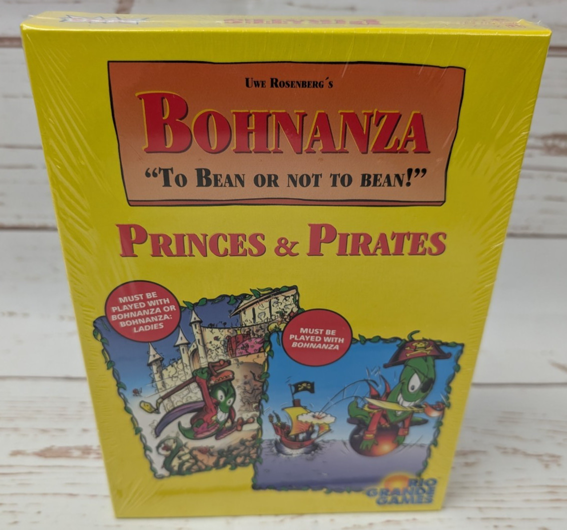Bohnanza Princes and Pirates Card Game Expansion Rio Grande Amigo NIS