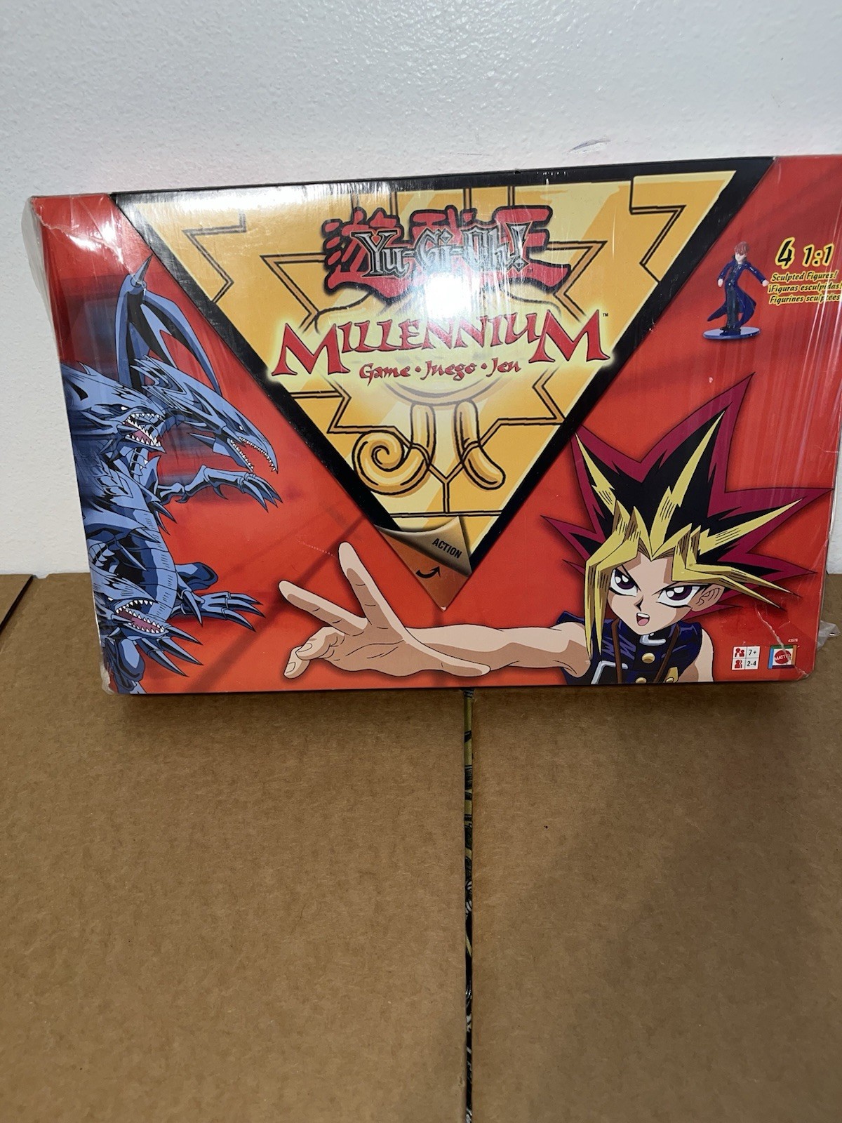 Yu-Gi-Oh! Millennium Board Game Fantasy Theme with Figurines Included Ages 6+