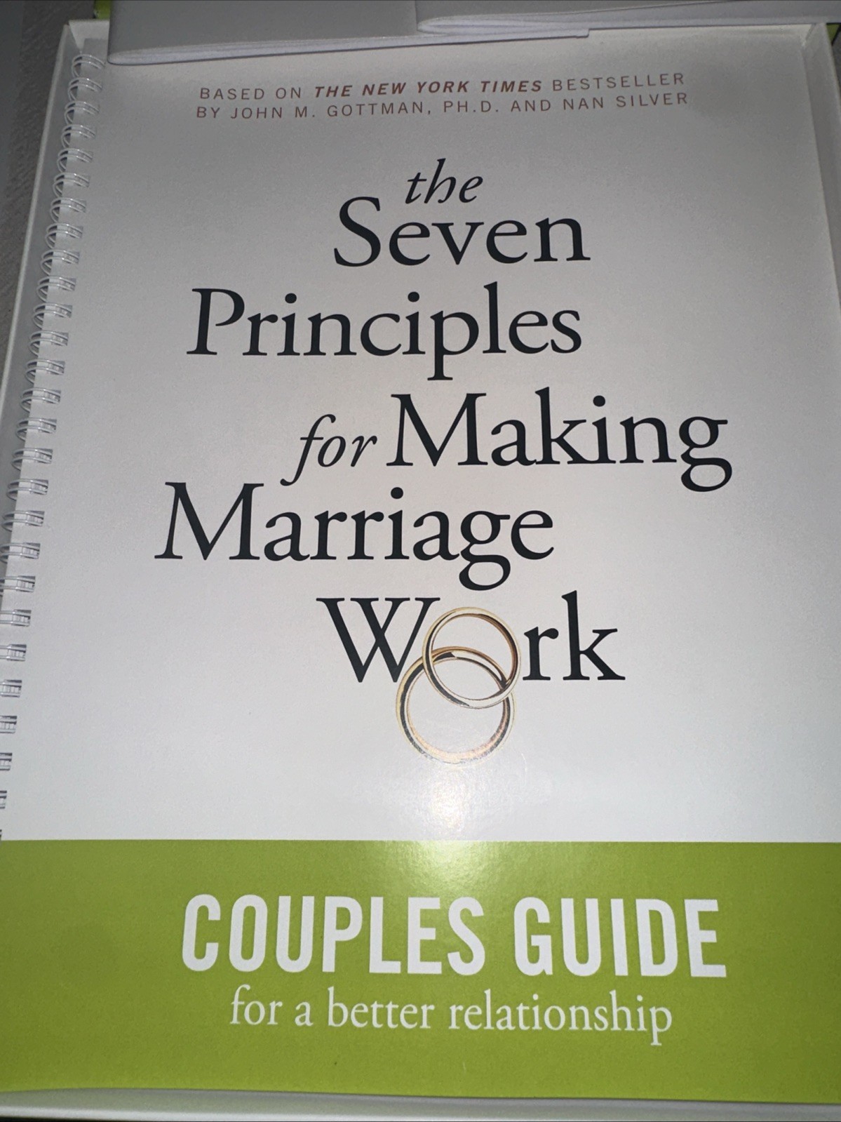 The Gottman Couples, The Seven Principles For Making Marriage Work New