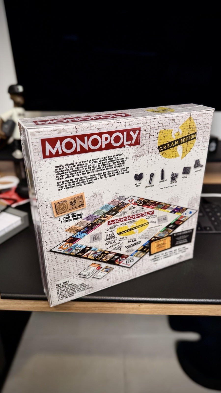 *LIMITED EDITION* Wu Tang Clan Monopoly Game *BRAND NEW SEALED*
