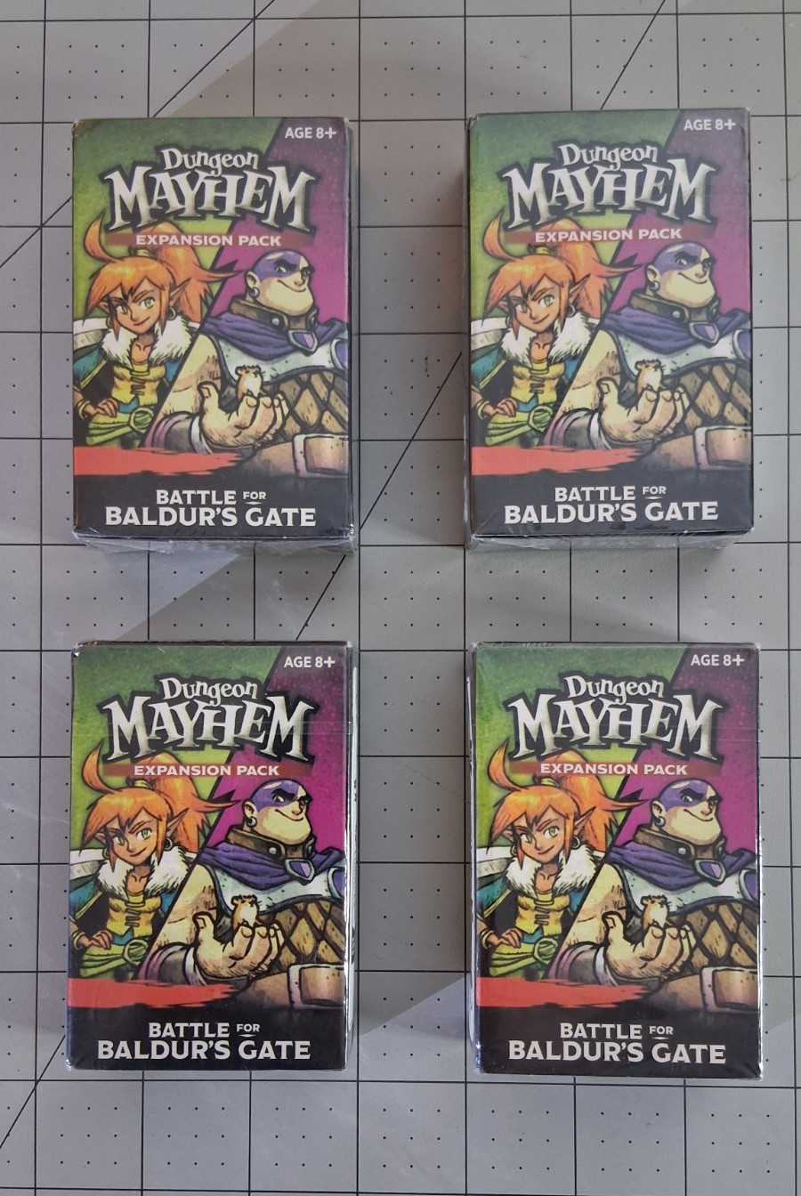 Dungeon Mayhem: Battle for Baldur’s Gate Expansion Pack D&D Card Game +?