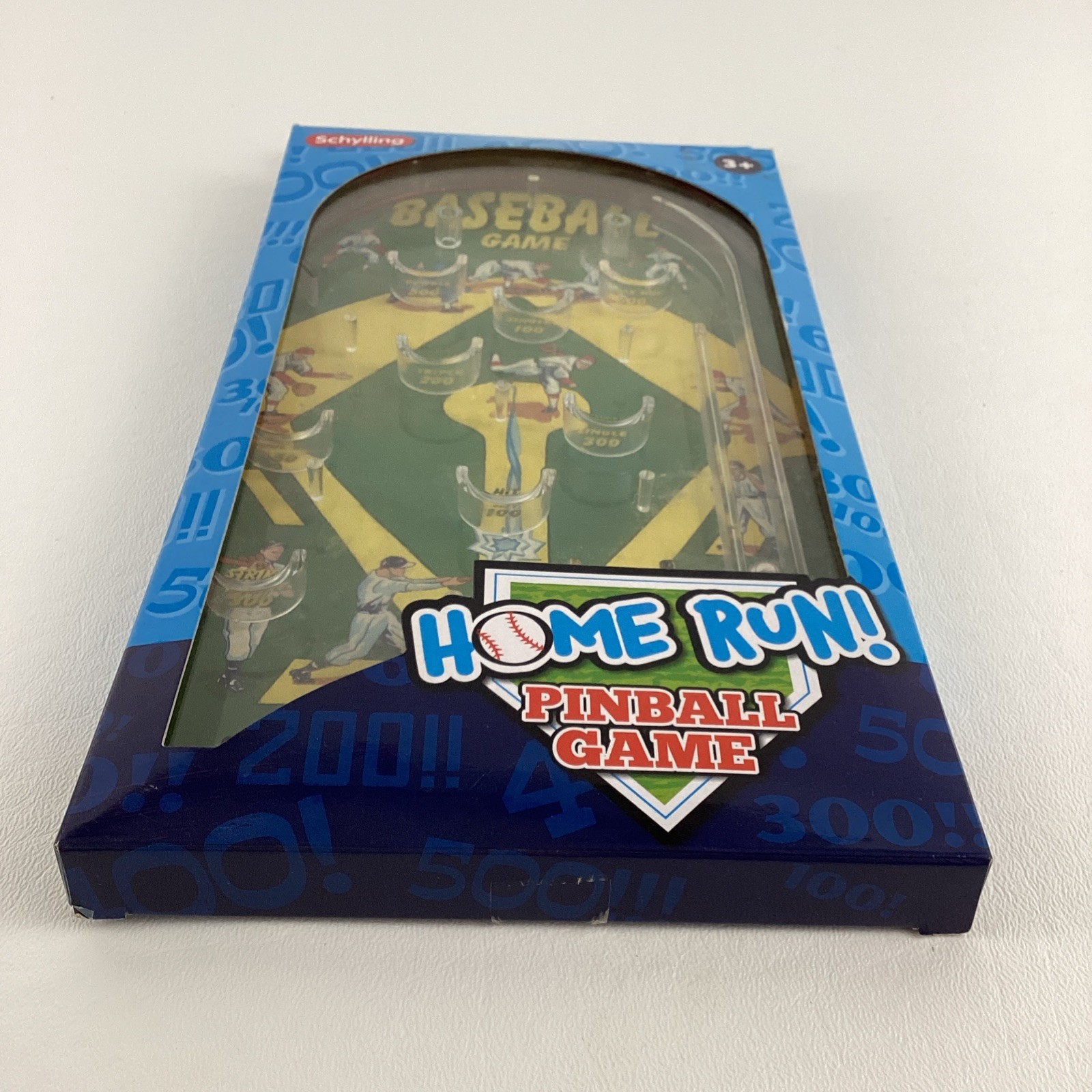 Schylling Home Run Pinball Game Baseball Arcade Retro Handheld Classic 2013 Toy