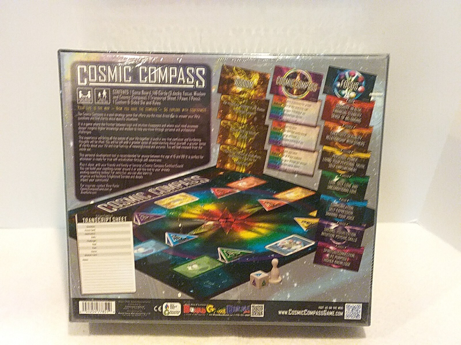 COSMIC COMPASS Board Game Discover Awakening Self-Discovery Revelation SEALED