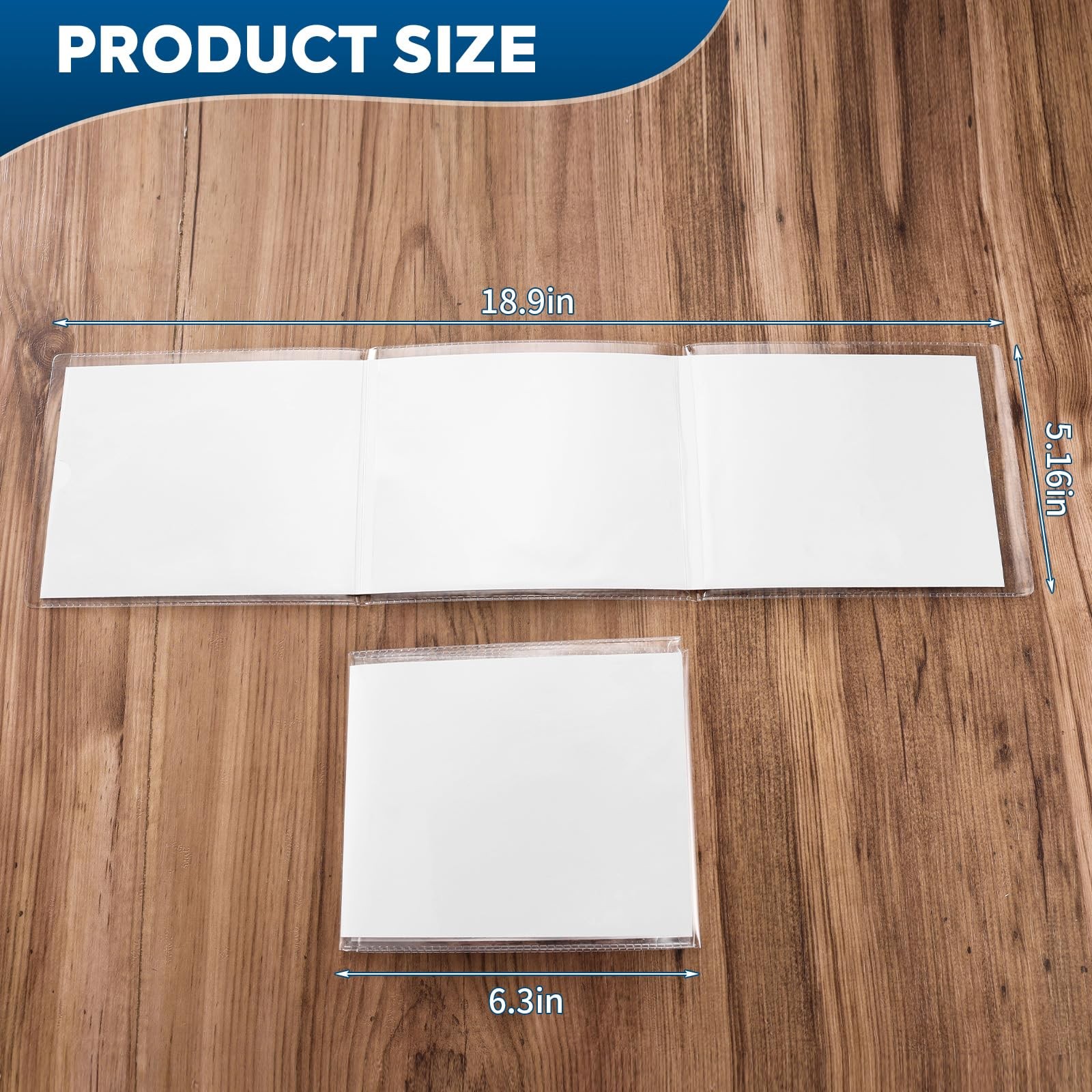 Protective Sleeve for Large size 1 pieces – (6 1/8″ x 4 3/4″), Transparent