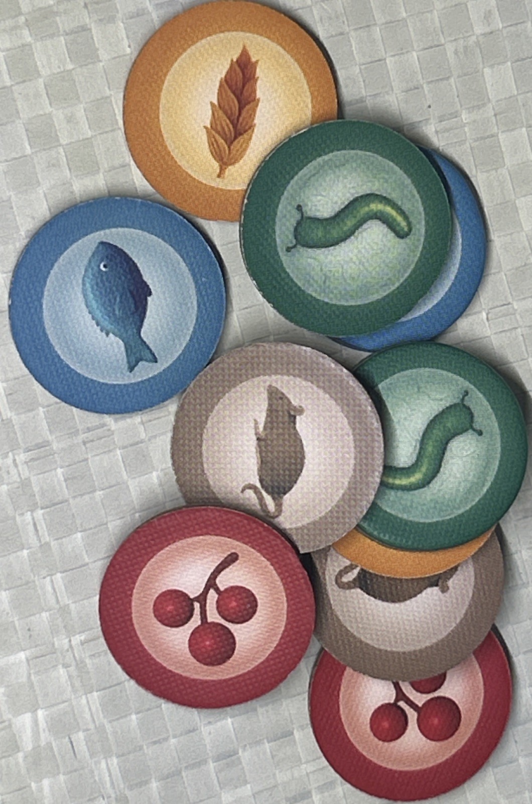 Wingspan Mixed Food Tokens Lot of 10 Replacement Set 2 of Each Type