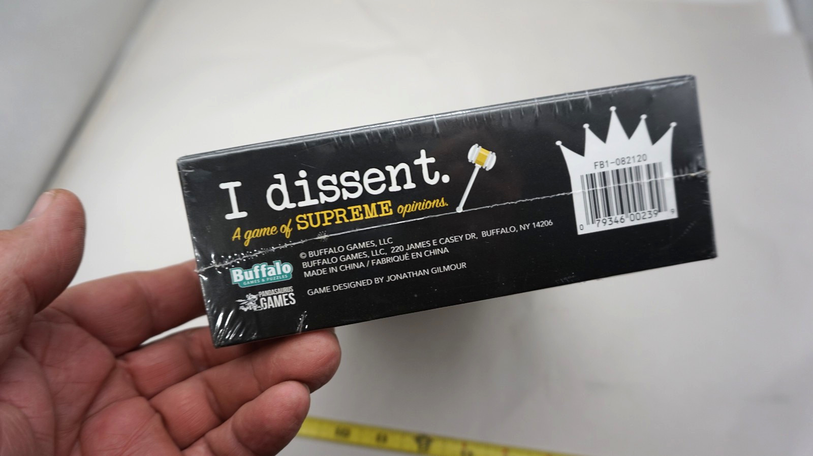 I Dissent A Game Of Supreme Opinions RBG Ruth Bader Ginsberg Trivia Game New