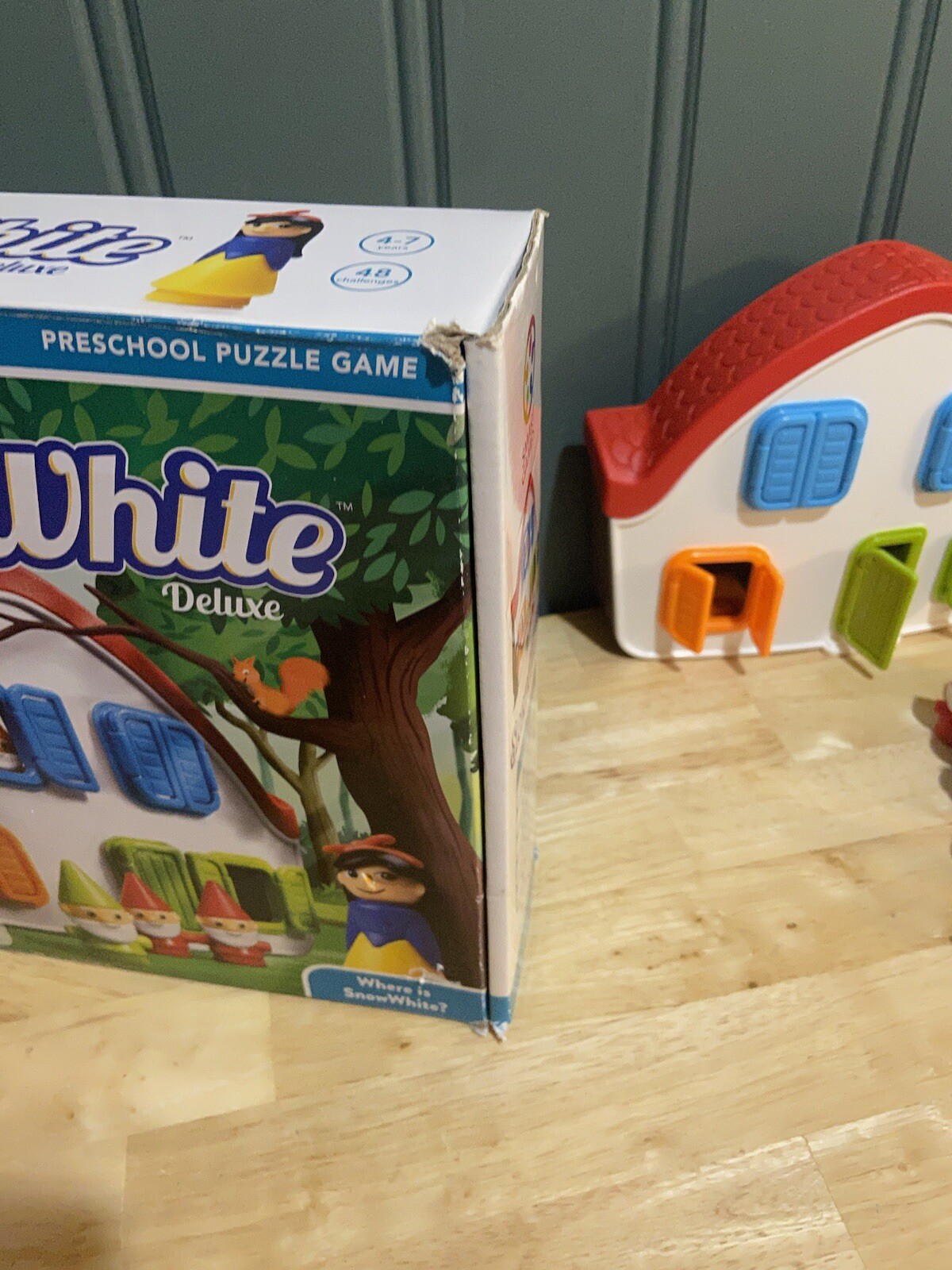 Snow White Deluxe Puzzle Game Smart Games, 4-7 years, 1 player, 48 challenges