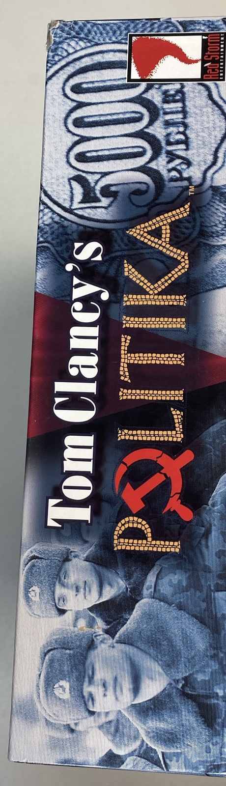Tom Clancy Politika Board Game 1997 USSR Red Storm Entertainment Opened But New