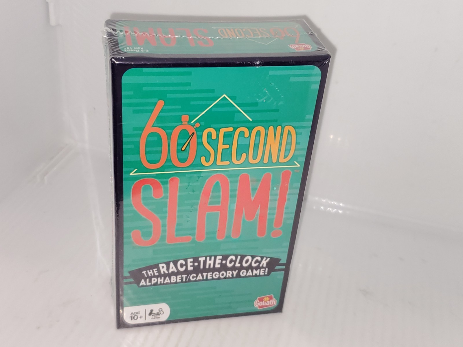60 Second Slam! Race The Clock Alphabet Category Game. NEW SEALED