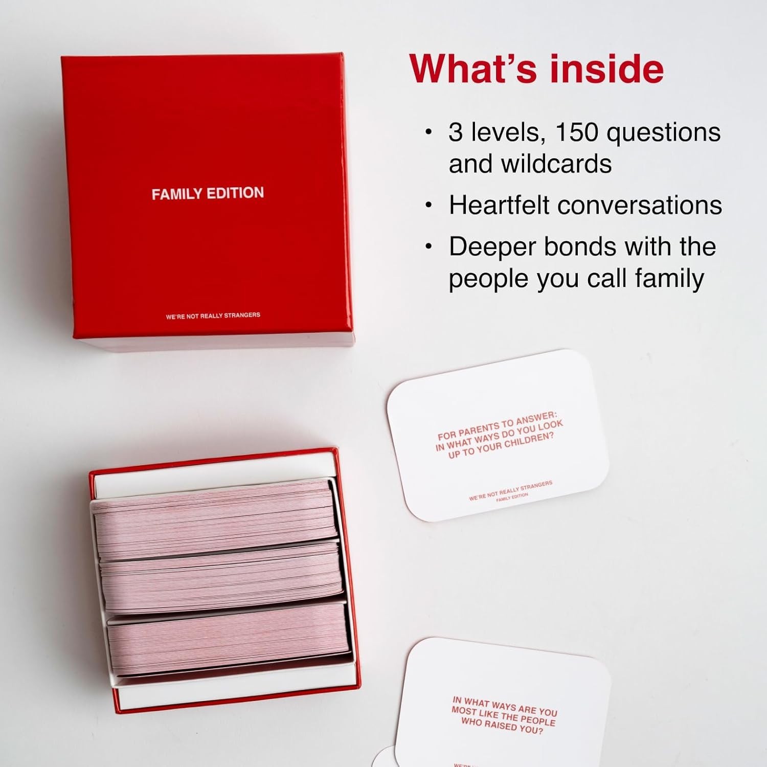 Family Edition Card Game – 150 Conversation Cards for Adults, Teens, and Fami…