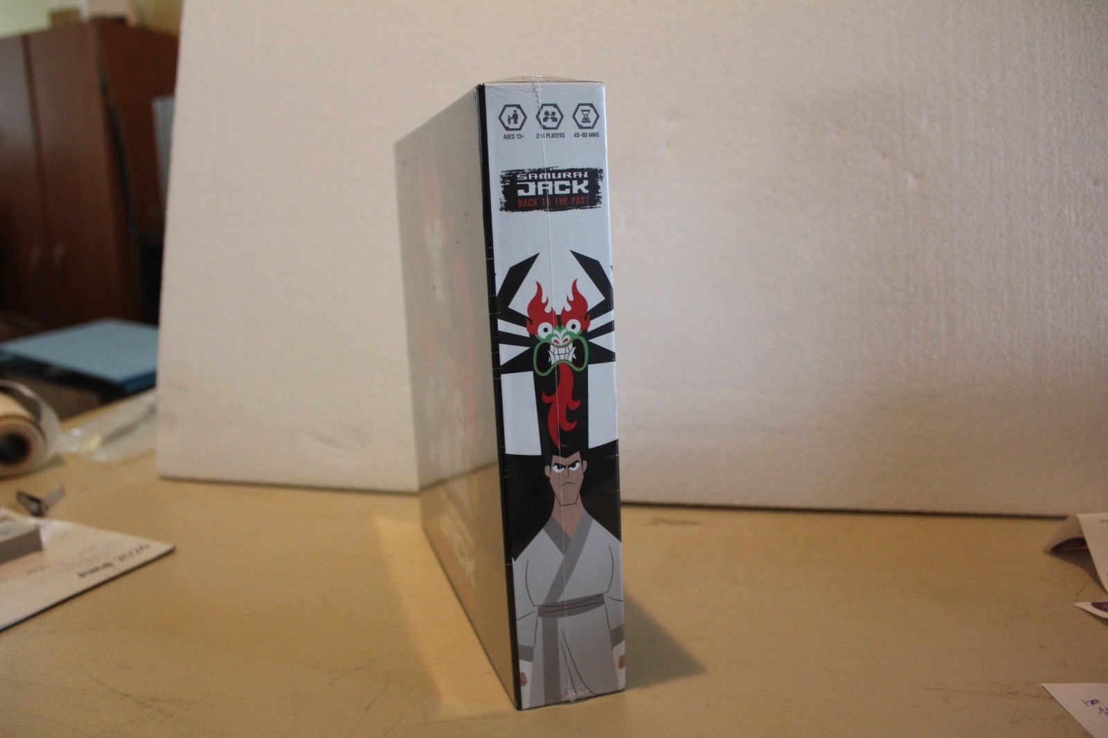 USAopoly Samurai Jack Back To The Past Board Game Cartoon Network NEW/SEALED