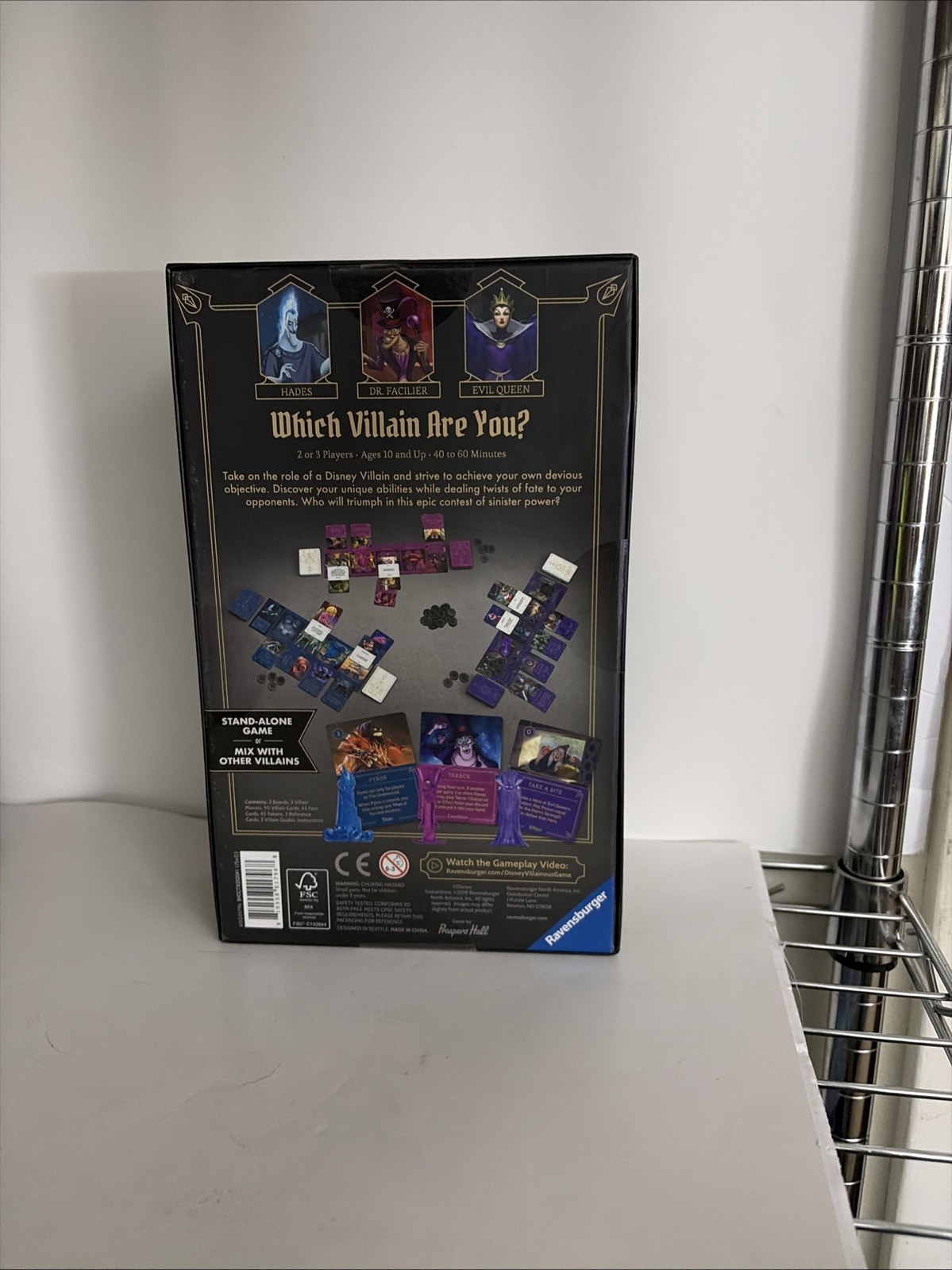 Disney Villainous Wicked to The Core Board Game 810558017968