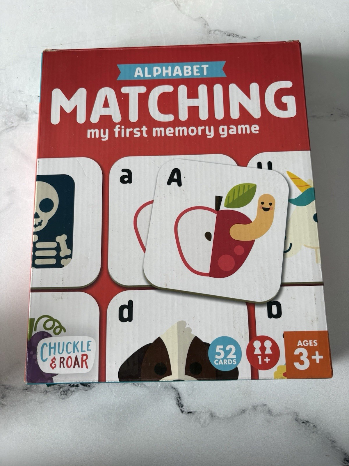 Alphabet Matching Memory Game for Kids Ages 3+ – Preschool Letter Matching Bo…