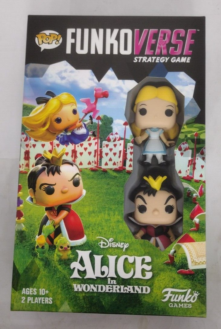 Funkoverse: Disney Alice in Wonderland Strategy Game 100 2-Pack Funko Pop!