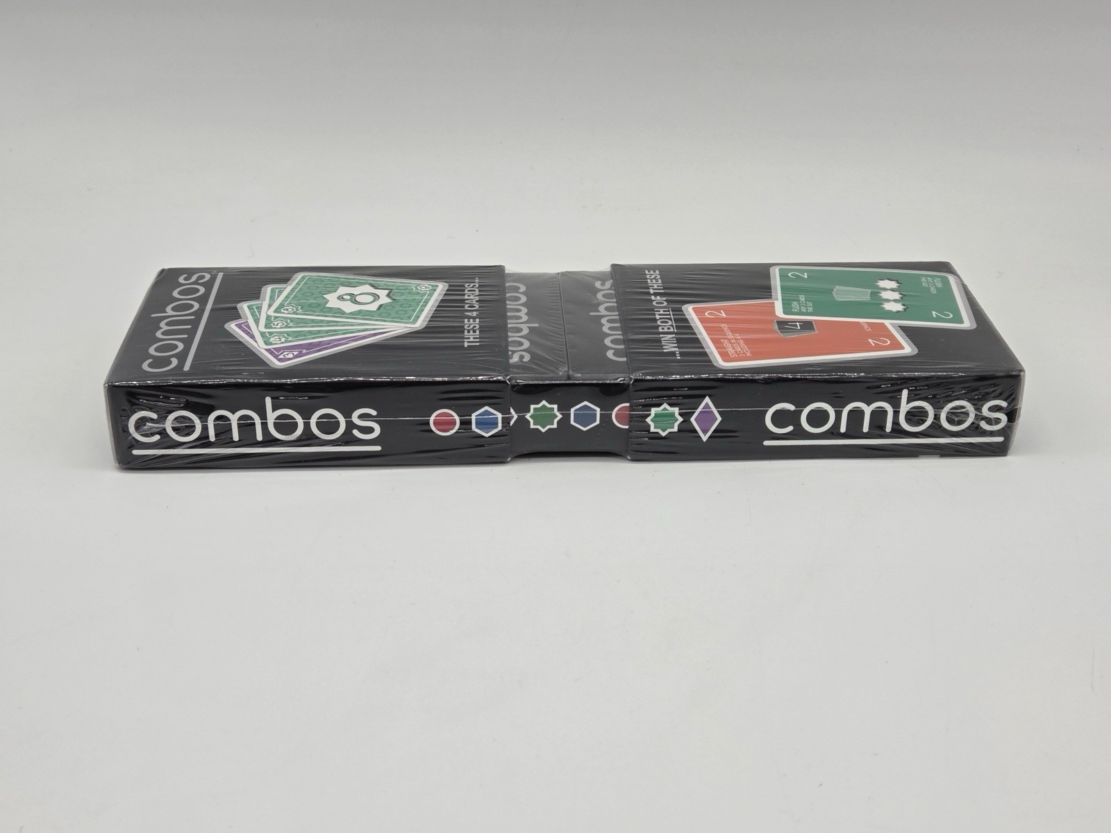 Combos Card Game – Fast-Paced Family Game w/ 110 Metallic Foil Cards New Sealed