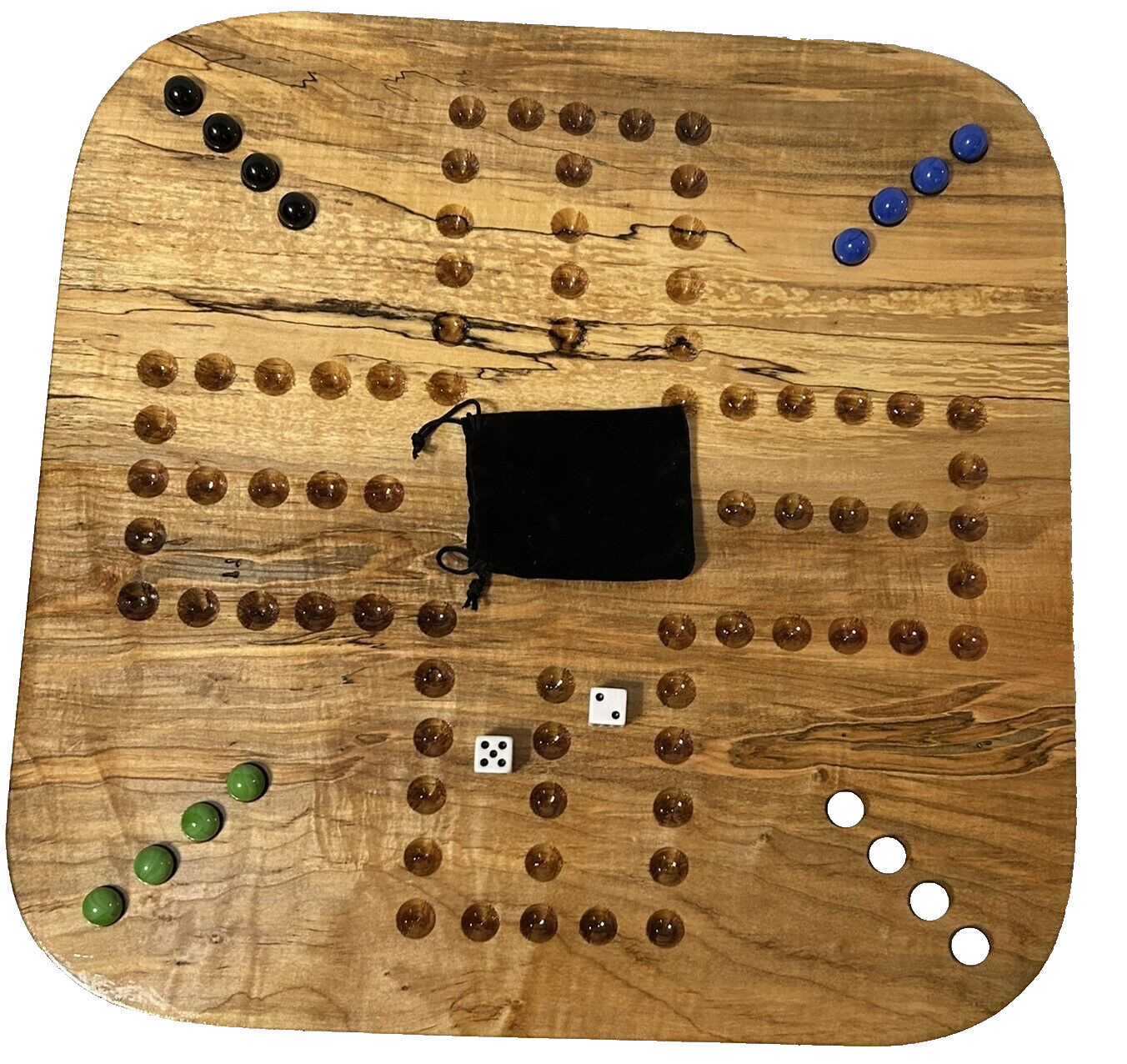 Aggravation Board, Natural MAPLE (NMP-4), Four Player