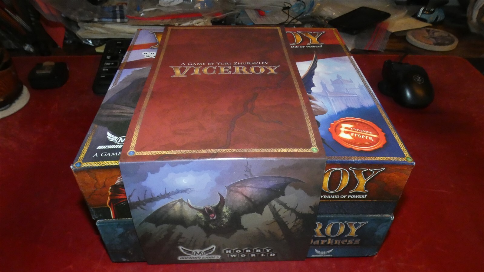 Mayday: Viceroy plus Times of Darkness Expansion and Playmat: Unpunched