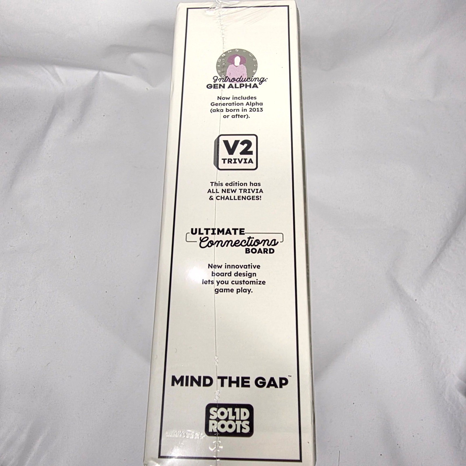 Solid Roots Mind The Gap Board Game Unisex OS Multicolor V2 Trivia Gen Alpha NEW