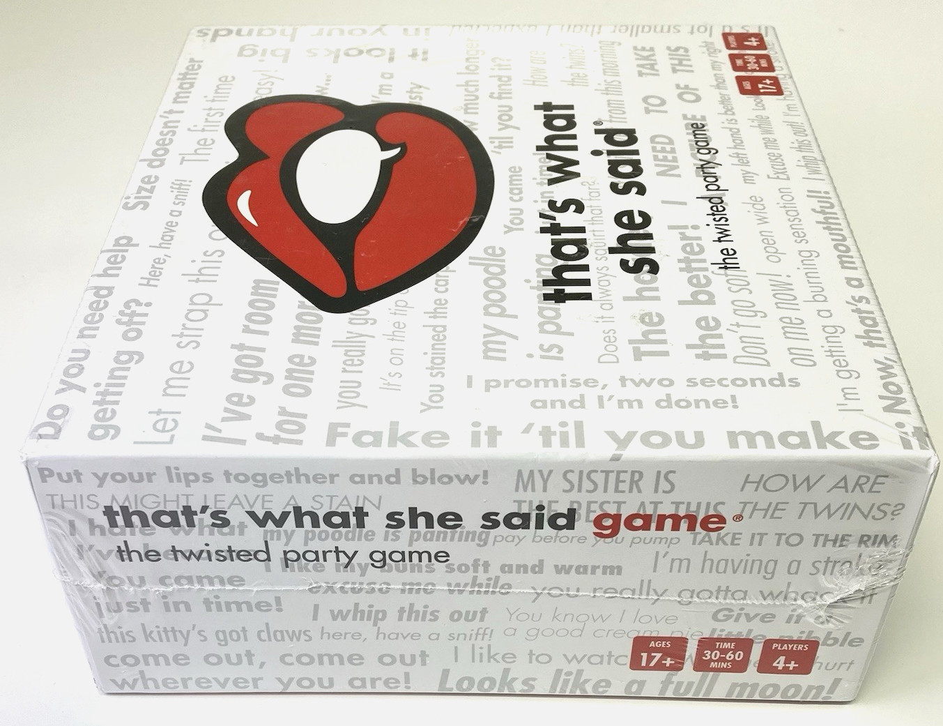 That’s What She Said , The Party Game / Board Game, New Sealed, Free Shipping