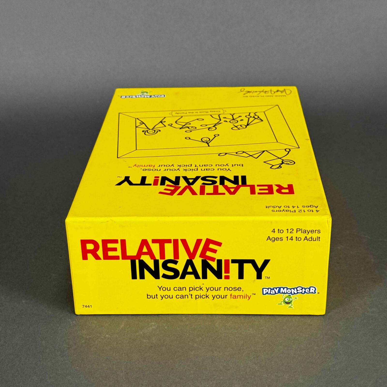 Open Box w/ Sealed Cards Relative Insanity Family Game Play Monster Foxworthy
