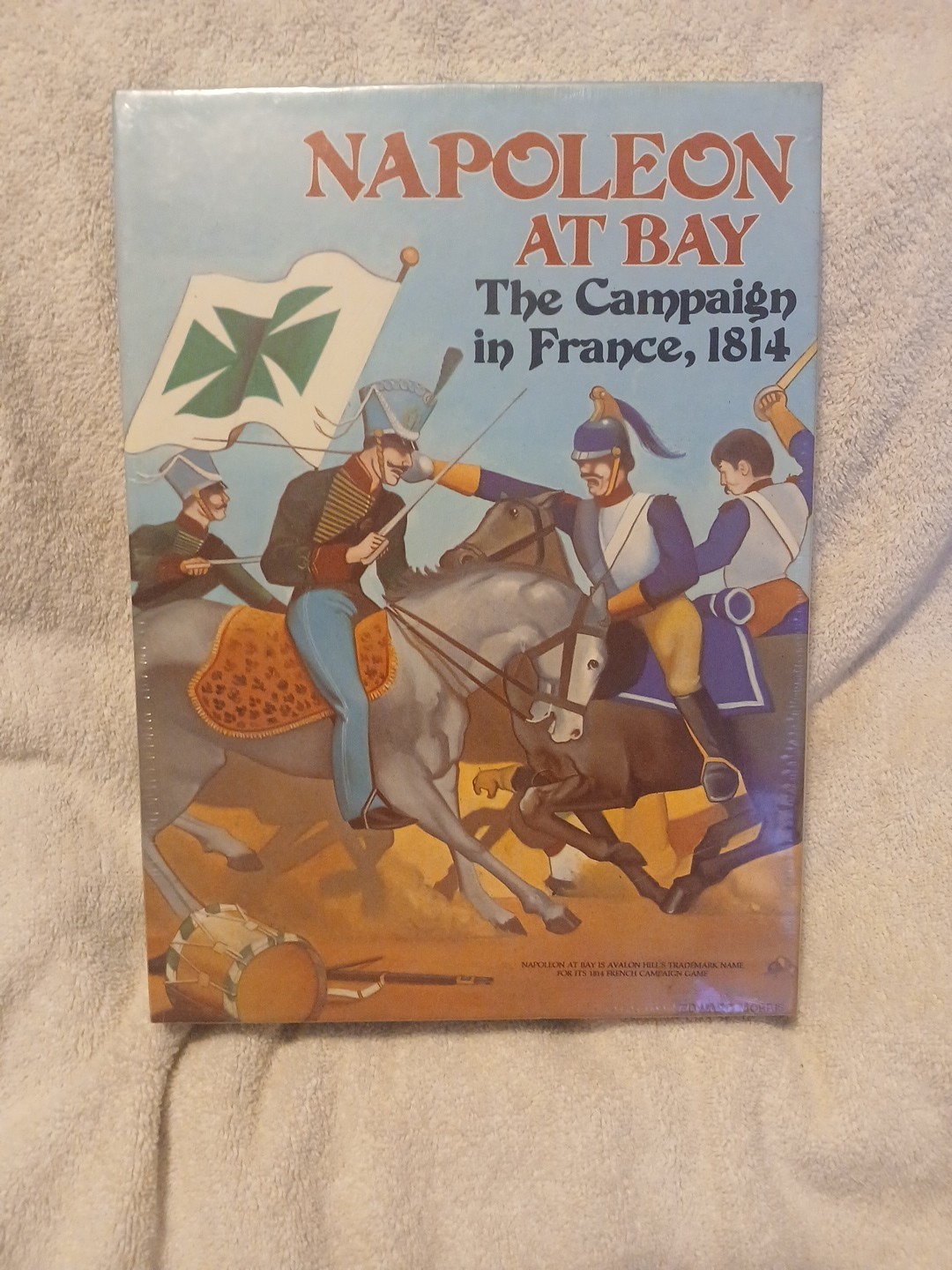 New Sealed Napoleon AT BAY Wargame 1983 Avalon Hill the Campaign in France 1814
