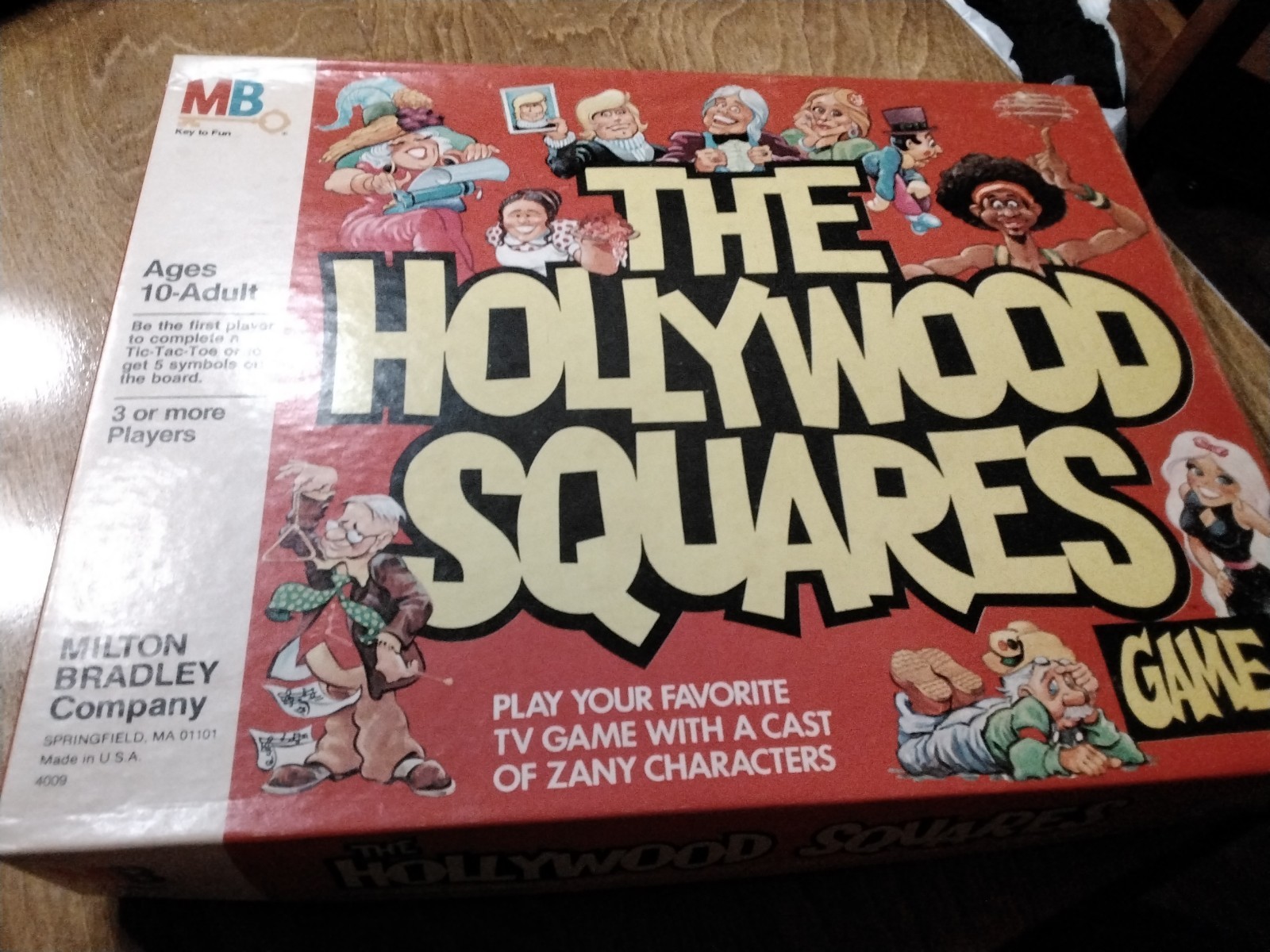 Milton Bradley The Hollywood Squares Board Game Ages 10 To Adult Vintage…
